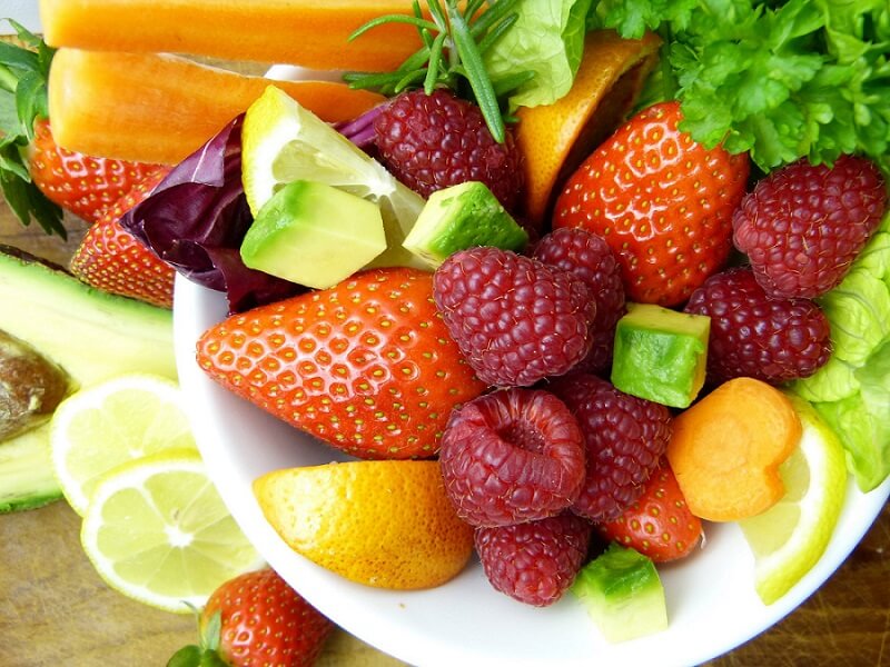 Frutas y verduras ricas en polifenoles